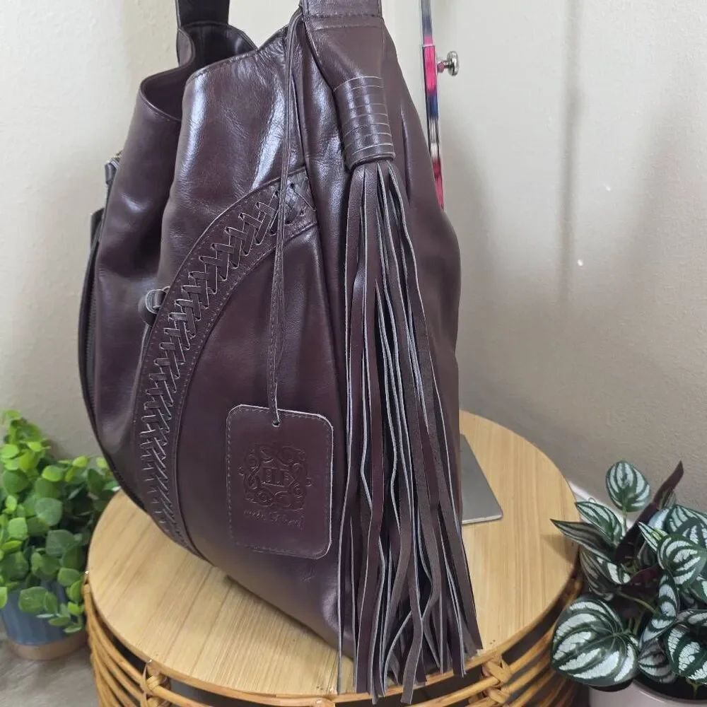 Nomad Tassel Leather Bag - Picture 9 of 16